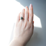 Jeanne リング 10mm Deep Blue