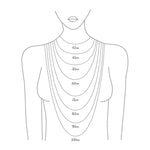 Keshi Station necklace K18YG
