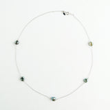 Keshi Station necklace K18WG