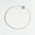 Akoya keshi pearl necklace