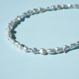 Akoya keshi pearl necklace