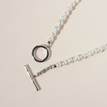 Akoya keshi pearl necklace