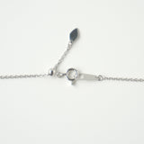 Keshi Station necklace K18WG