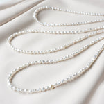 Akoya keshi pearl necklace