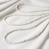 Akoya keshi pearl necklace