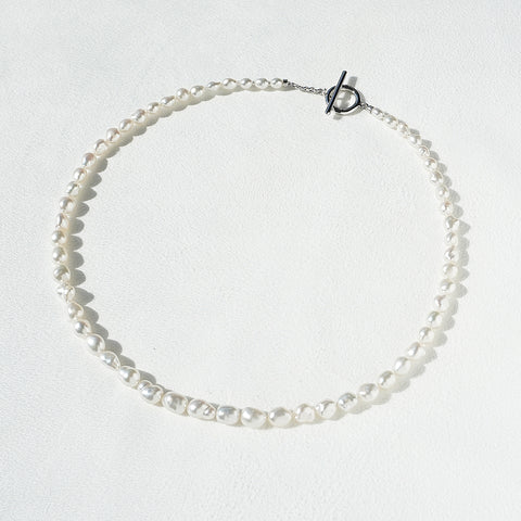 South sea keshi pearl necklace