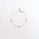 Keshi Bracelet K18YG
